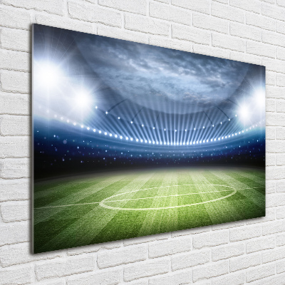 Tableau imprimé sur verre Stade