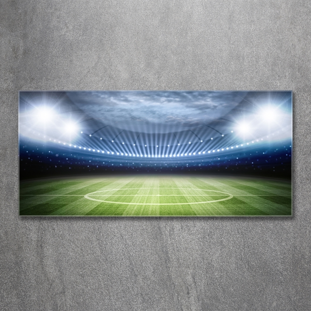 Tableau imprimé sur verre Stade