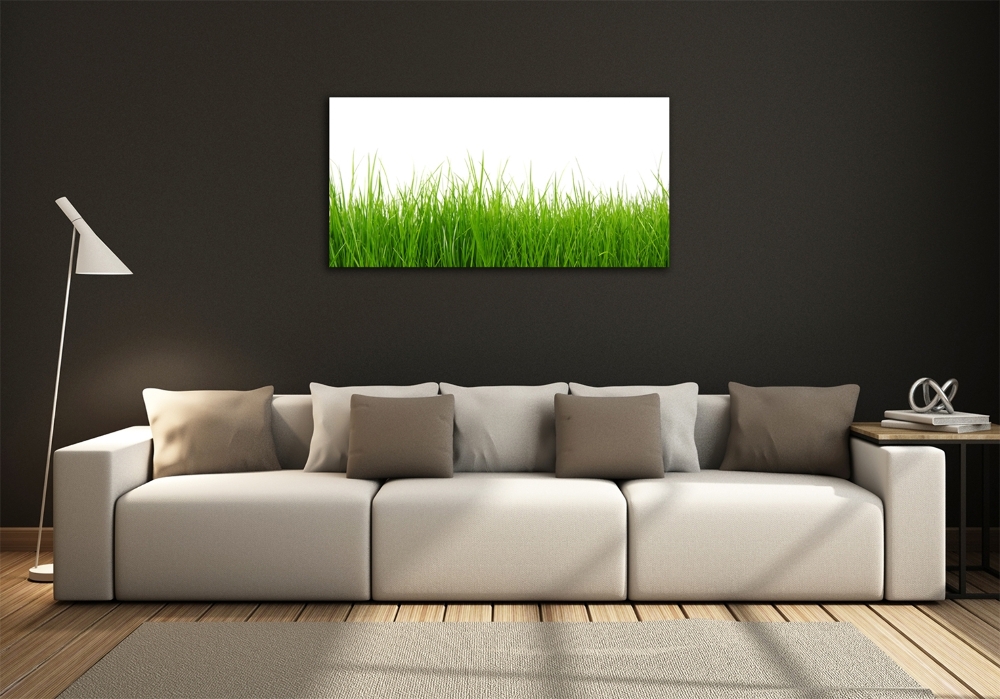 Tableau en verre Herbe