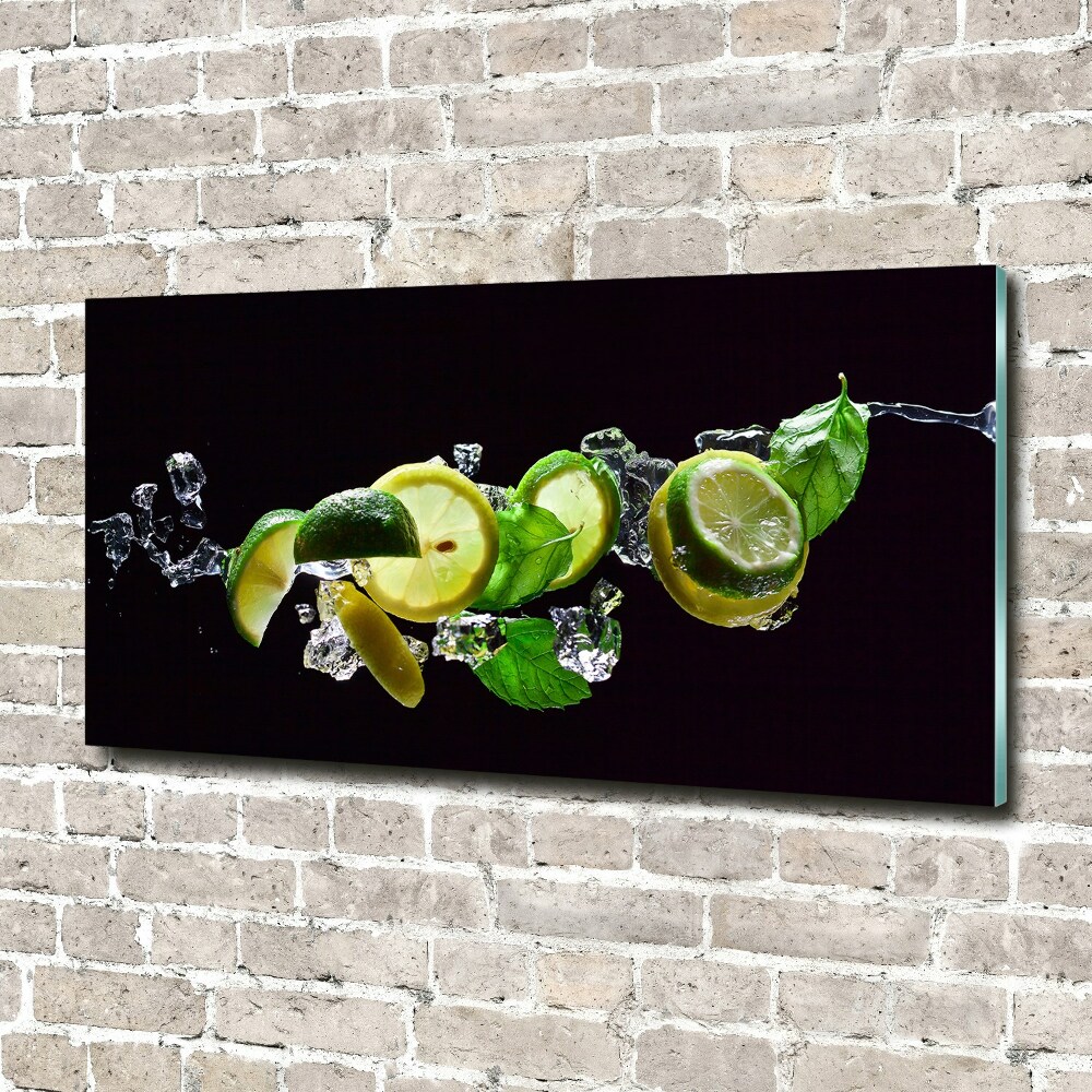 Tableau imprimé sur verre Mojito