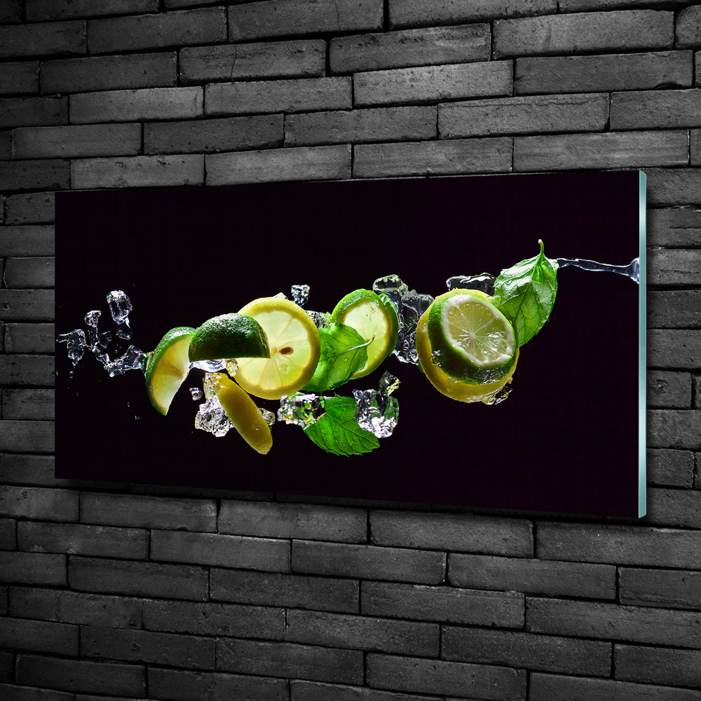 Tableau imprimé sur verre Mojito