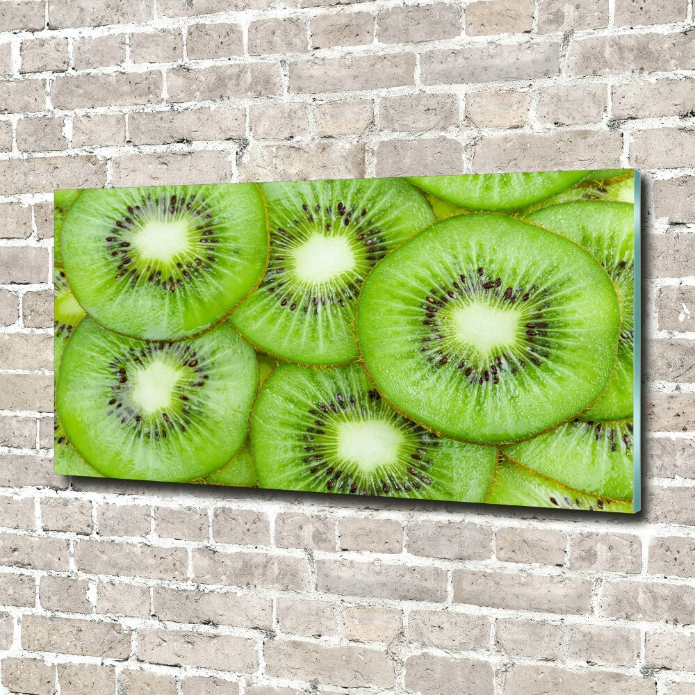 Tableau en verre Kiwi