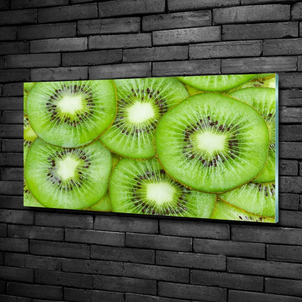 Tableau en verre Kiwi