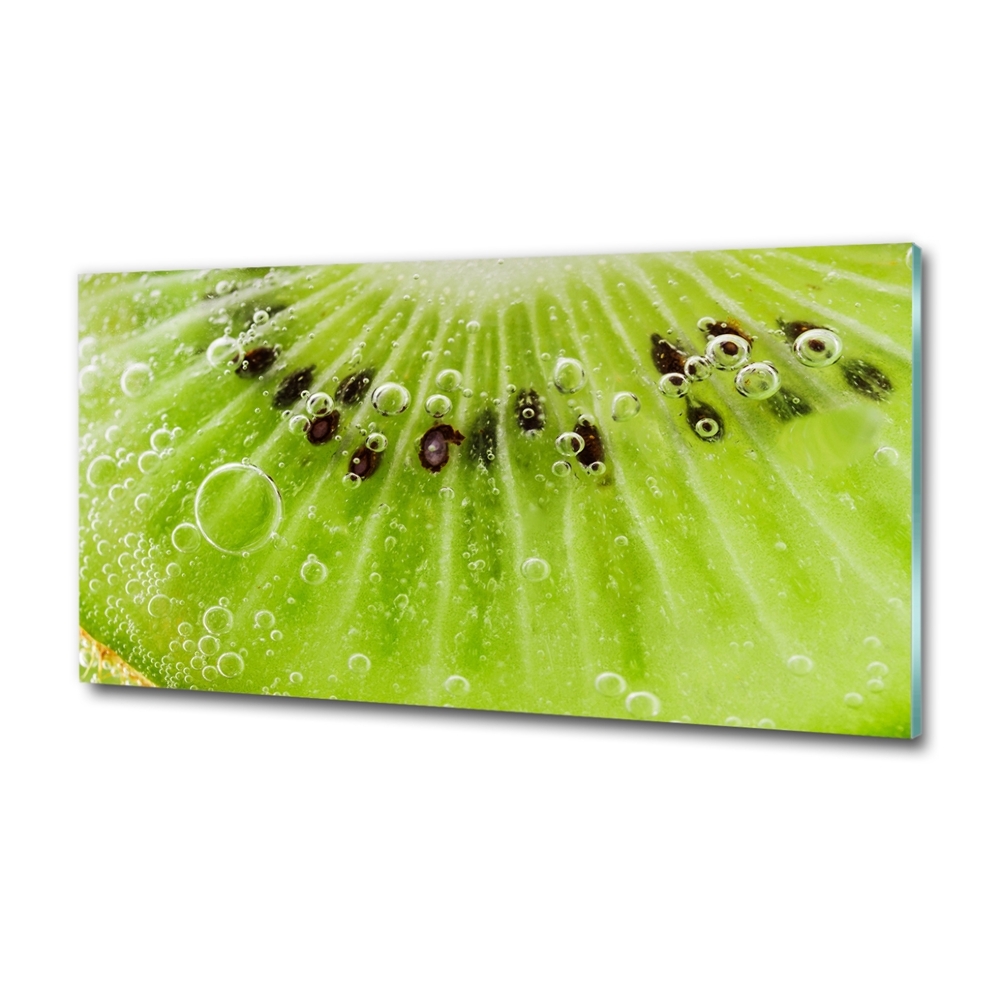 Tableau sur verre Kiwi