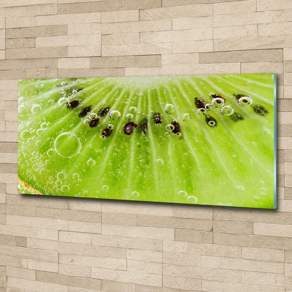 Tableau sur verre Kiwi