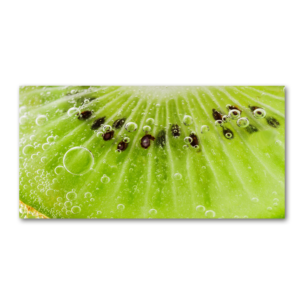 Tableau sur verre Kiwi