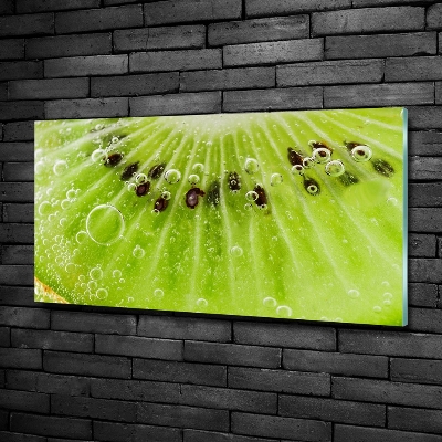 Tableau sur verre Kiwi