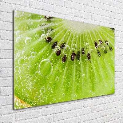 Tableau sur verre Kiwi