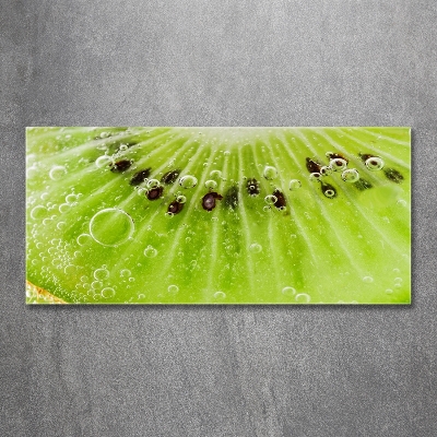 Tableau sur verre Kiwi