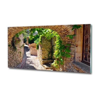 Tableau photo sur verre Charmante ruelle