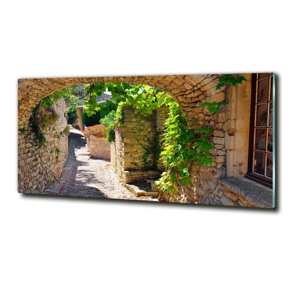 Tableau photo sur verre Charmante ruelle