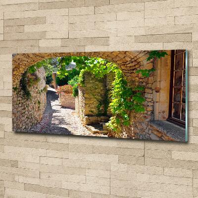 Tableau photo sur verre Charmante ruelle