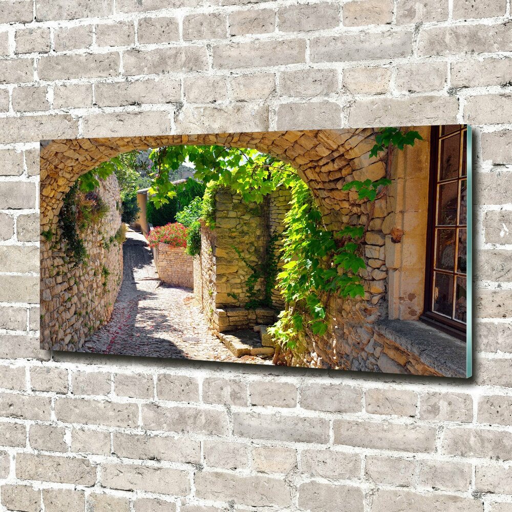 Tableau photo sur verre Charmante ruelle