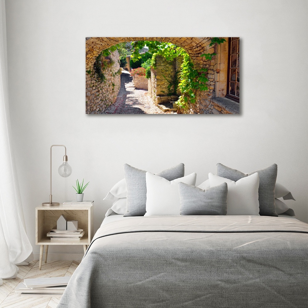 Tableau photo sur verre Charmante ruelle