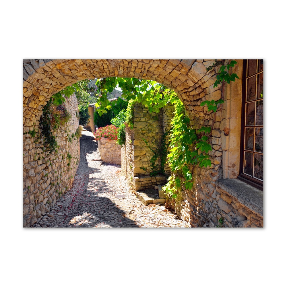 Tableau photo sur verre Charmante ruelle