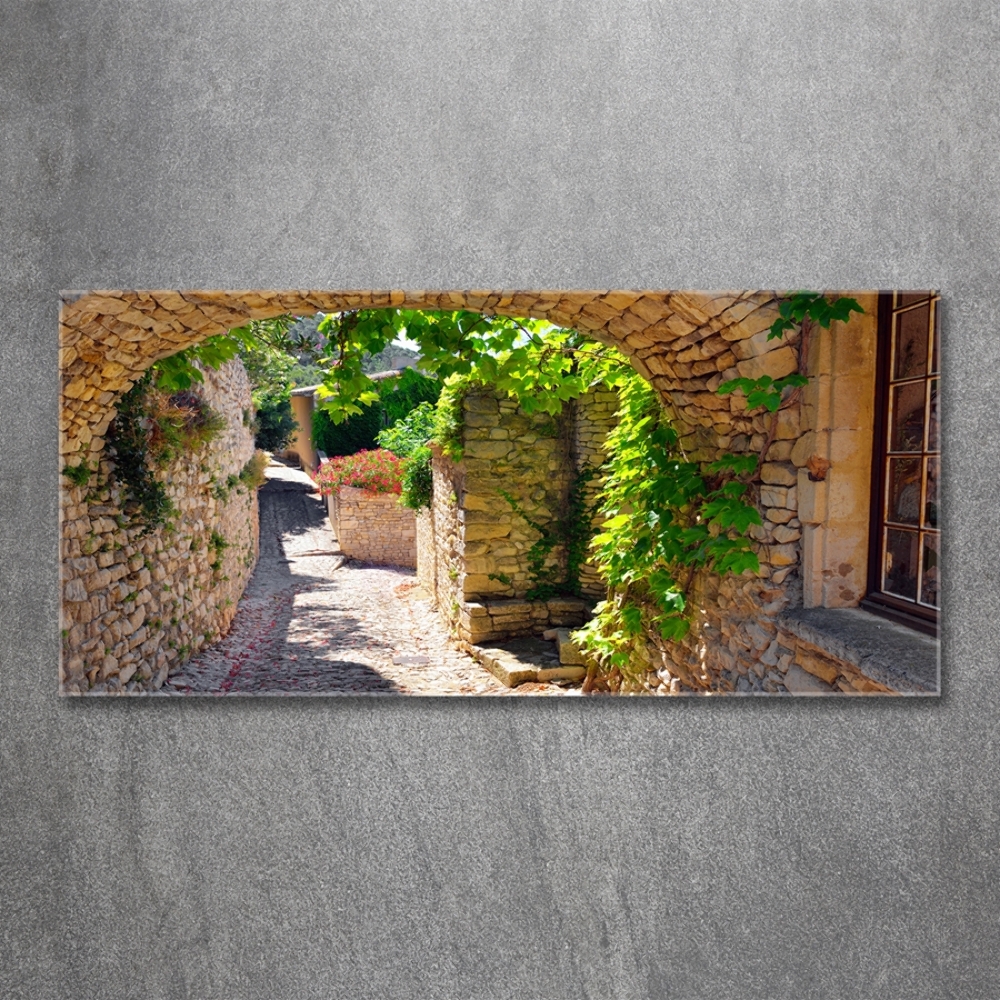 Tableau photo sur verre Charmante ruelle