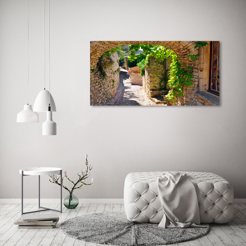 Tableau photo sur verre Charmante ruelle