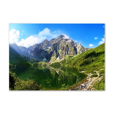 Tableau sur verre Oeil moral Tatras