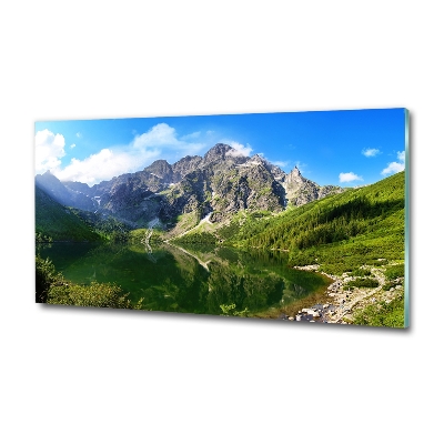 Tableau sur verre Oeil moral Tatras