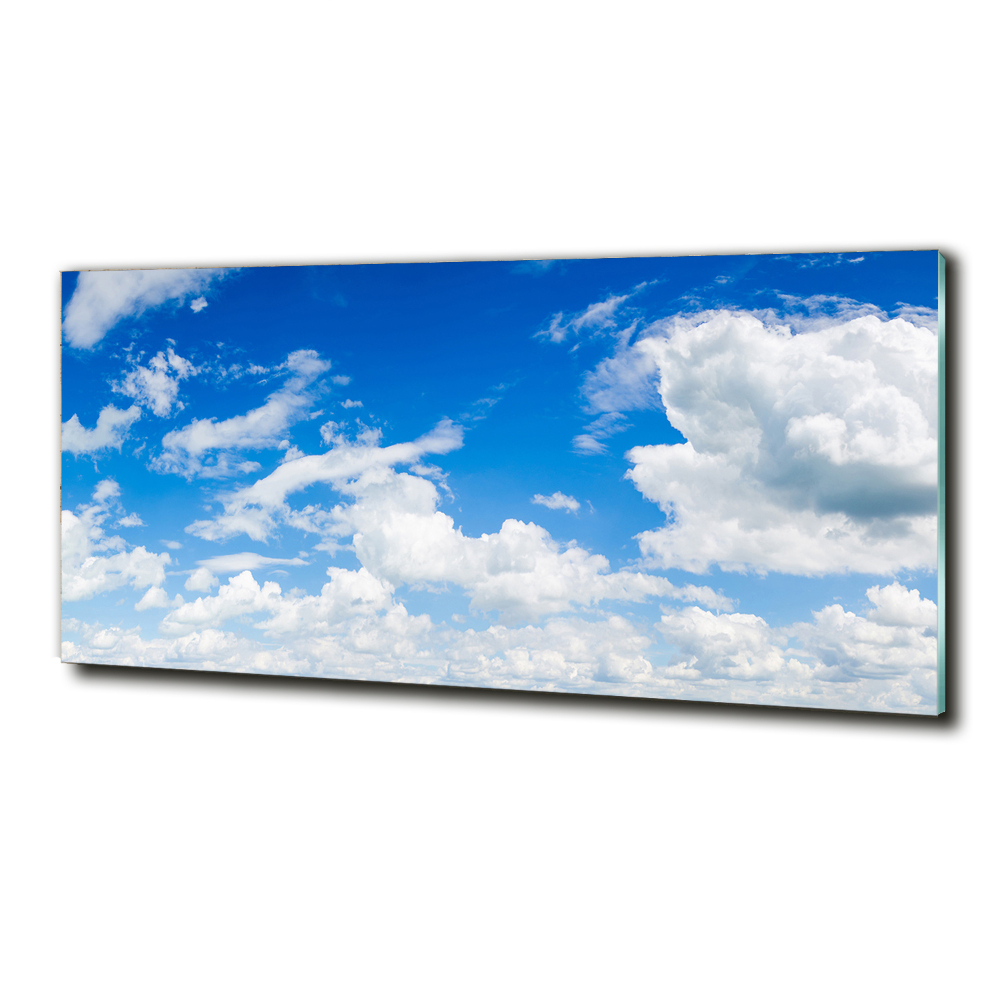 Tableau en verre Nuages dans le ciel