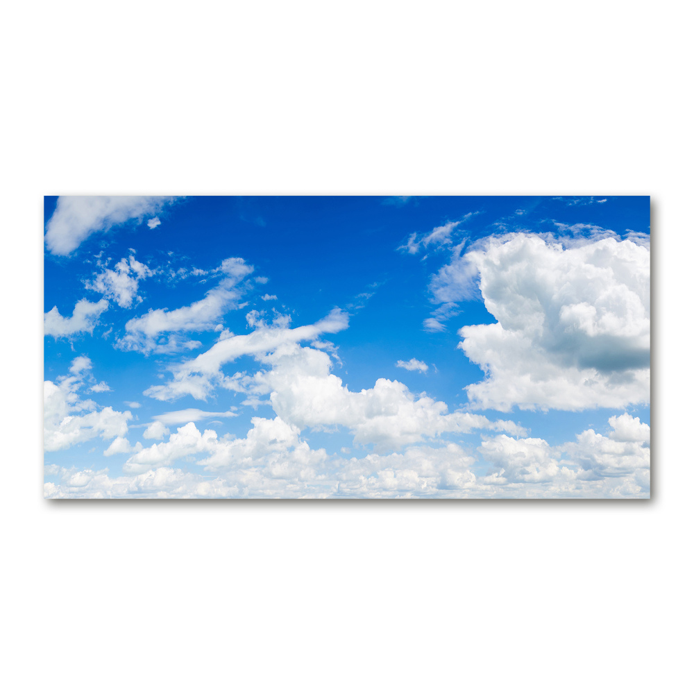 Tableau en verre Nuages dans le ciel