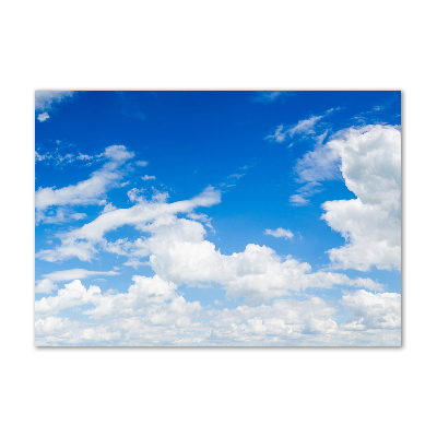 Tableau en verre Nuages dans le ciel