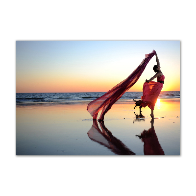 Tableau sur verre Femme qui danse