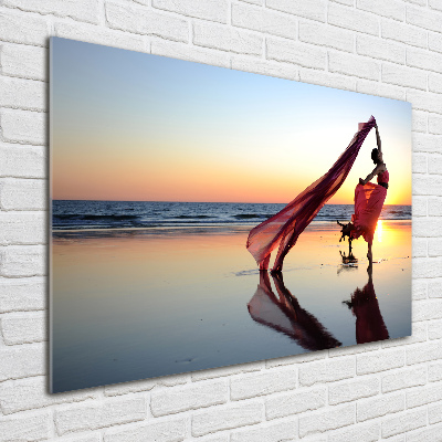 Tableau sur verre Femme qui danse