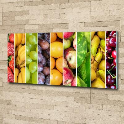 Tableau en verre Fruits