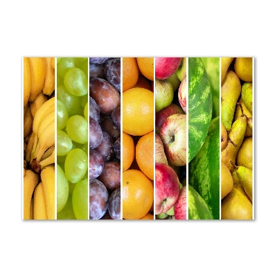 Tableau en verre Fruits