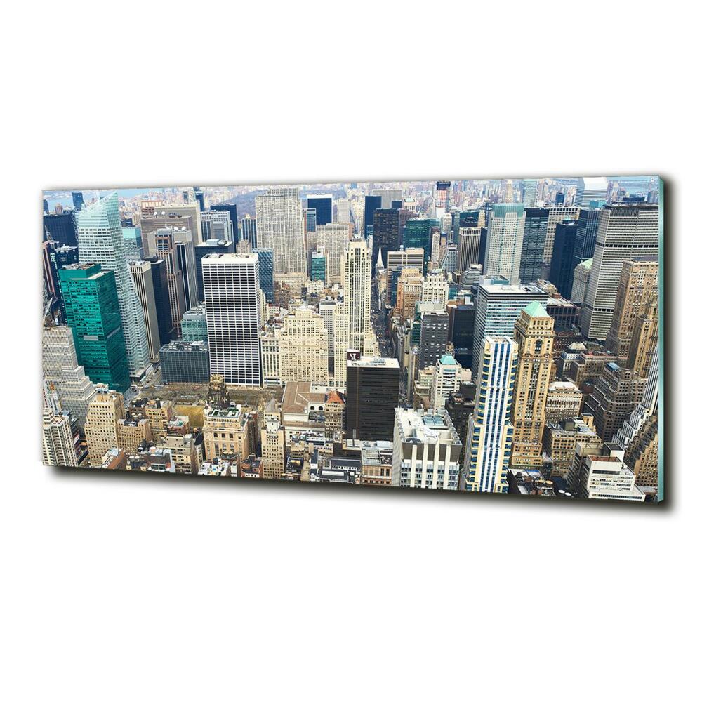 Tableau en verre NY Manhattan