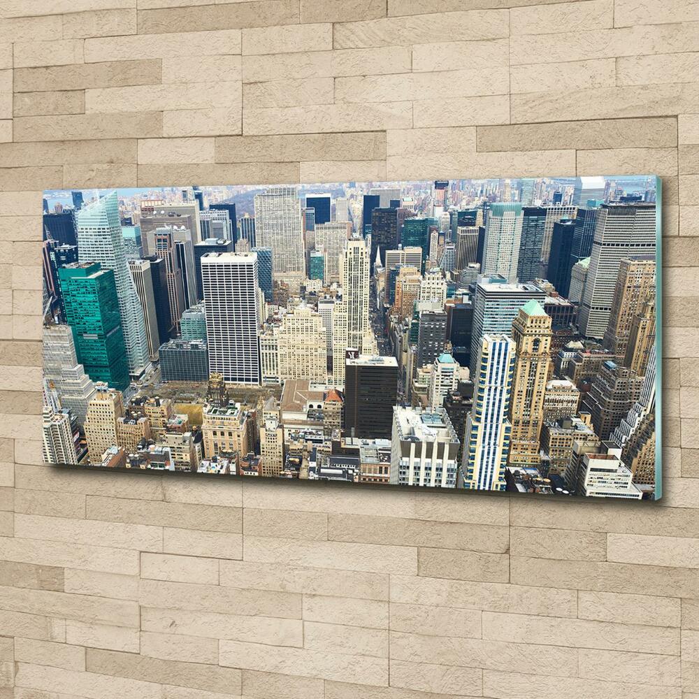 Tableau en verre NY Manhattan