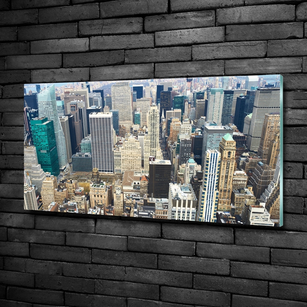 Tableau en verre NY Manhattan