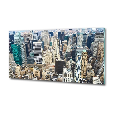 Tableau en verre NY Manhattan