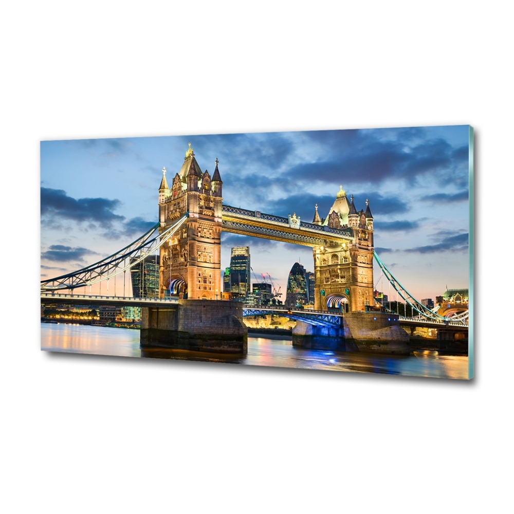 Tableau imprimé sur verre Tower Bridge Londres