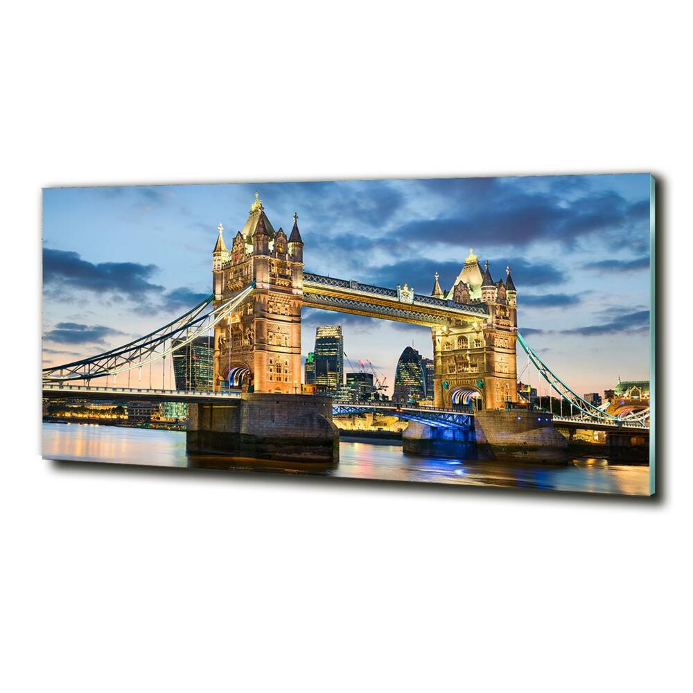 Tableau imprimé sur verre Tower Bridge Londres