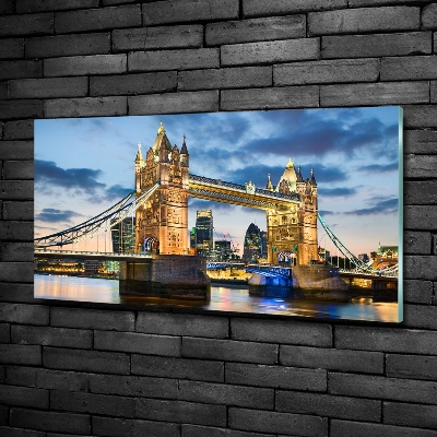 Tableau imprimé sur verre Tower Bridge Londres