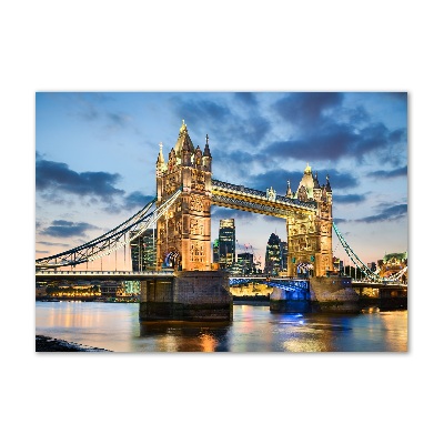 Tableau imprimé sur verre Tower Bridge Londres