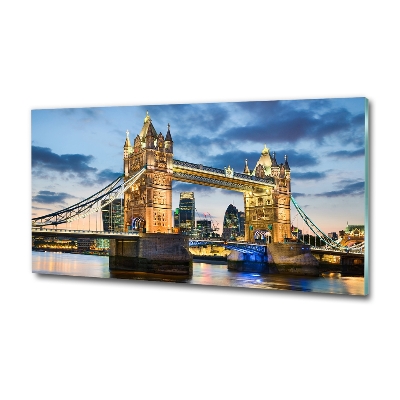 Tableau imprimé sur verre Tower Bridge Londres