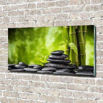 Tableau en verre Pierres zen