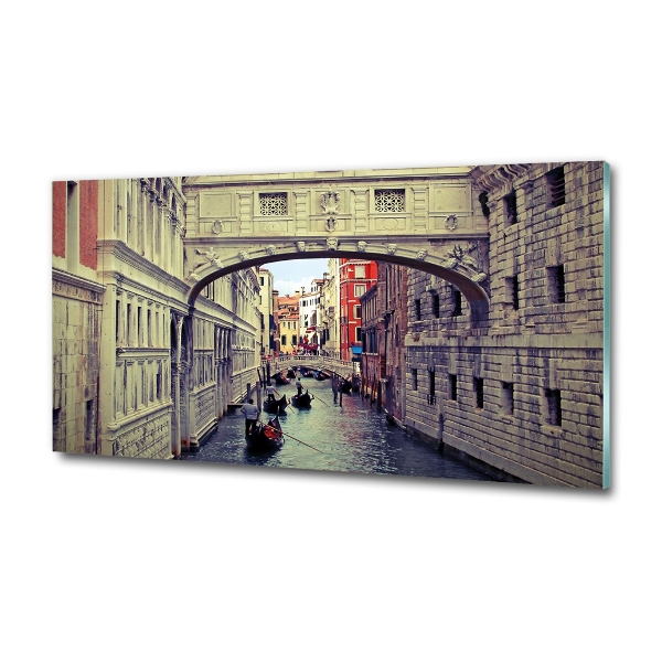 Tableau verre imprimé Venise Italie