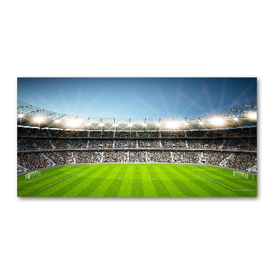 Tableau verre imprimé Stade