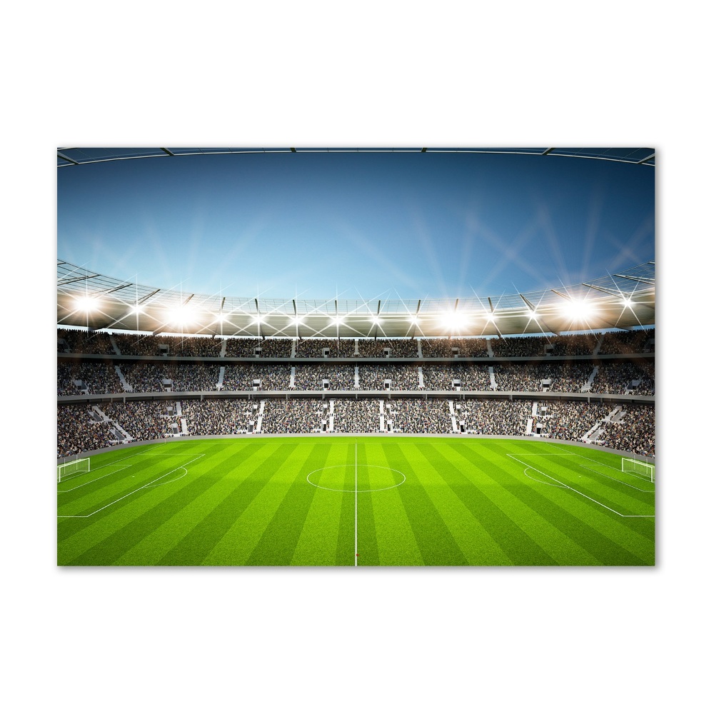 Tableau verre imprimé Stade