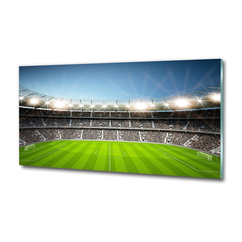 Tableau verre imprimé Stade