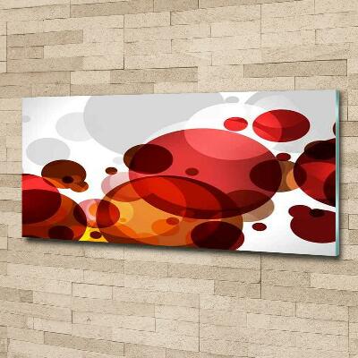 Tableau verre imprimé Abstraction cercle