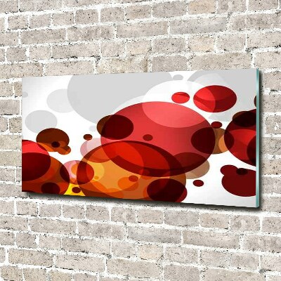 Tableau verre imprimé Abstraction cercle