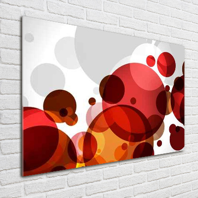 Tableau verre imprimé Abstraction cercle