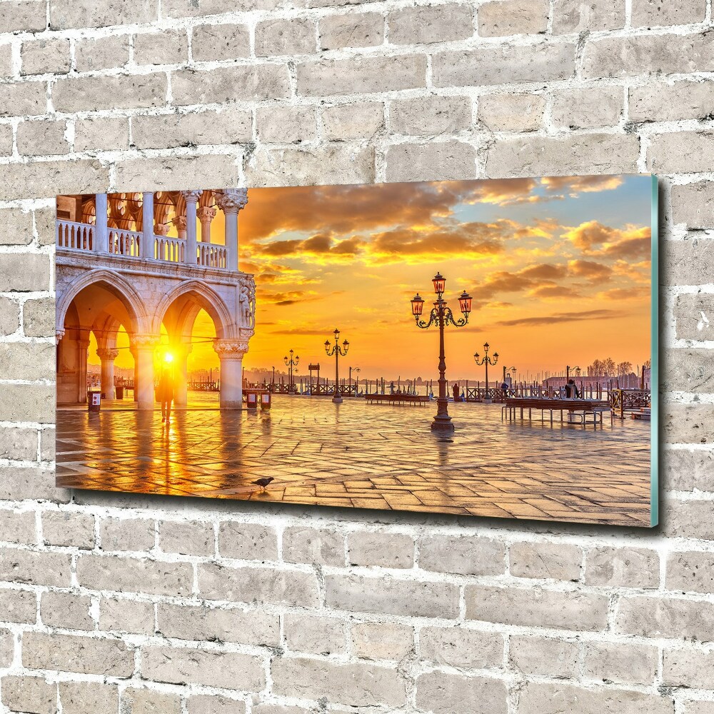 Tableau photo sur verre Venise Italie