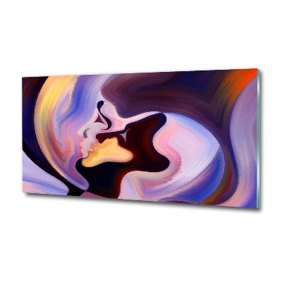 Tableau sur verre Abstraction