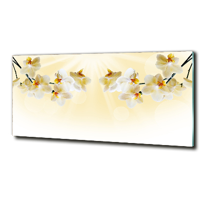 Tableau verre imprimé Orchidée